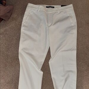 Zara White chino Pants nwt